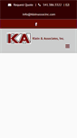 Mobile Screenshot of kleinassocinc.com